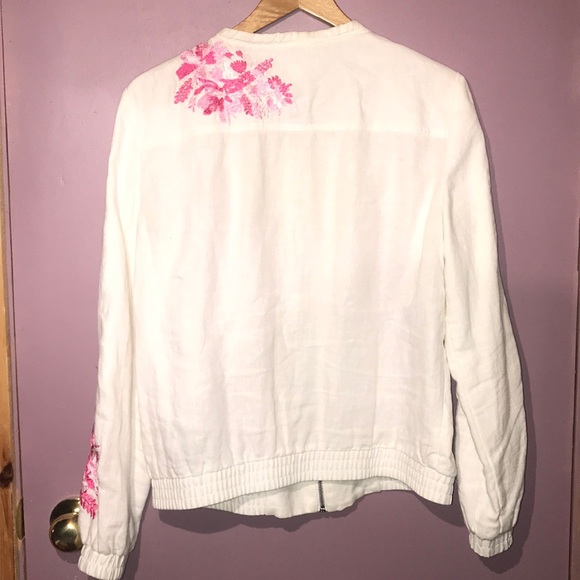 White bomber jacket - Picture 4 of 4